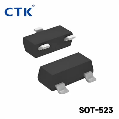 SOT-523 tranzistò plastik-ankapsule